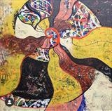 Ammonite: Passionate by Wilma, Painting, Acrylic on canvas