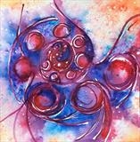 Ammonite Royale by Wilma, Painting, Watercolour on Paper