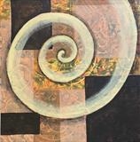 Ammonite Simple by Wilma, Painting