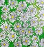 Bouquet Daisies White by Wilma Seston, Painting, Acrylic and Ink on canvas