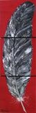 Feather 1 by Wilma Seston, Painting, Acrylic on canvas