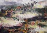 Misty Morning by Wilma Seston, Painting, Acrylic on canvas
