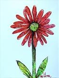 Summer Daisy by Wilma Seston, Painting, Mixed Media